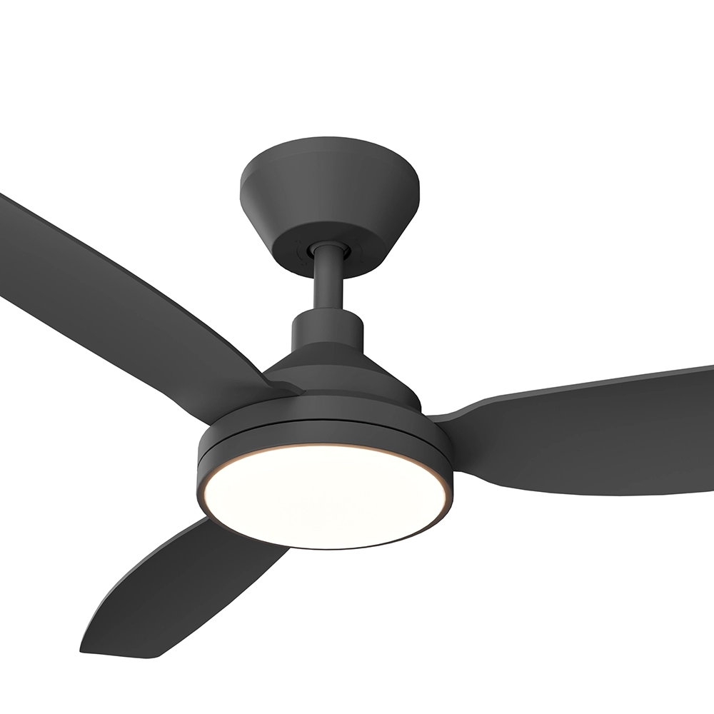calibo-clayfield-dc-52-inch-black-with-cct-led-light-on-close-up.webp