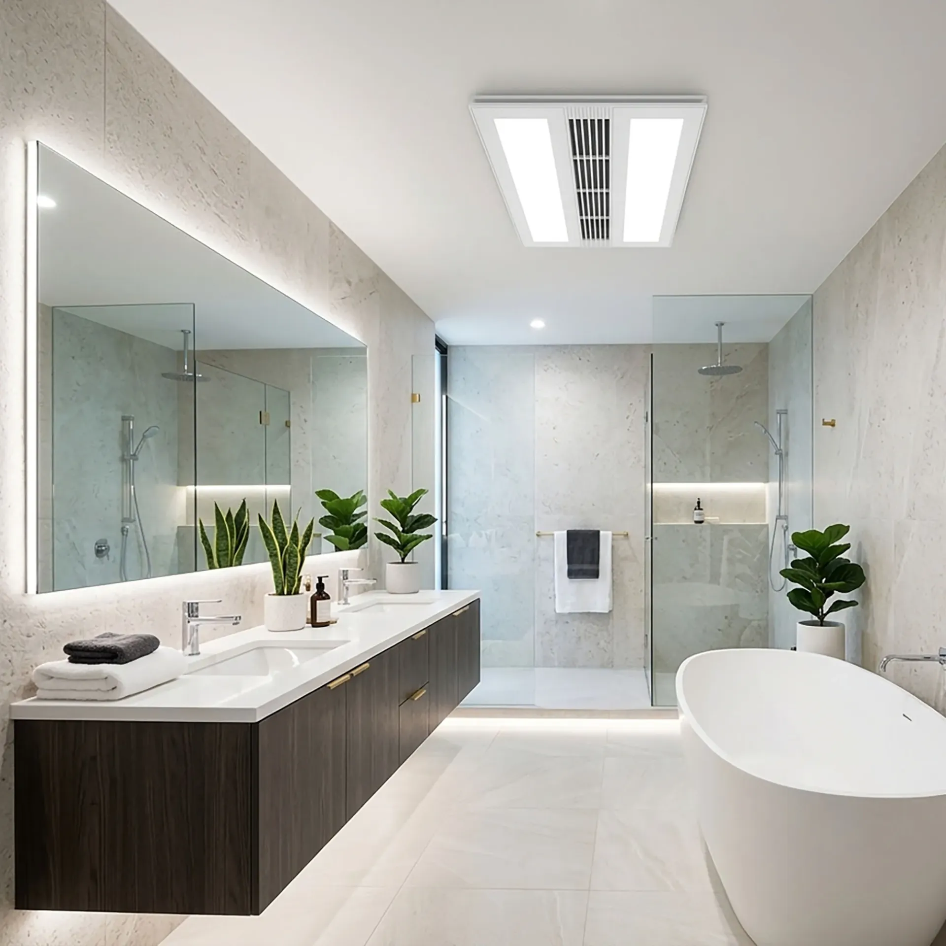 [5501020] Extract Prime EC 4in1 Bathroom Heater, Fan, Light and Exhaust