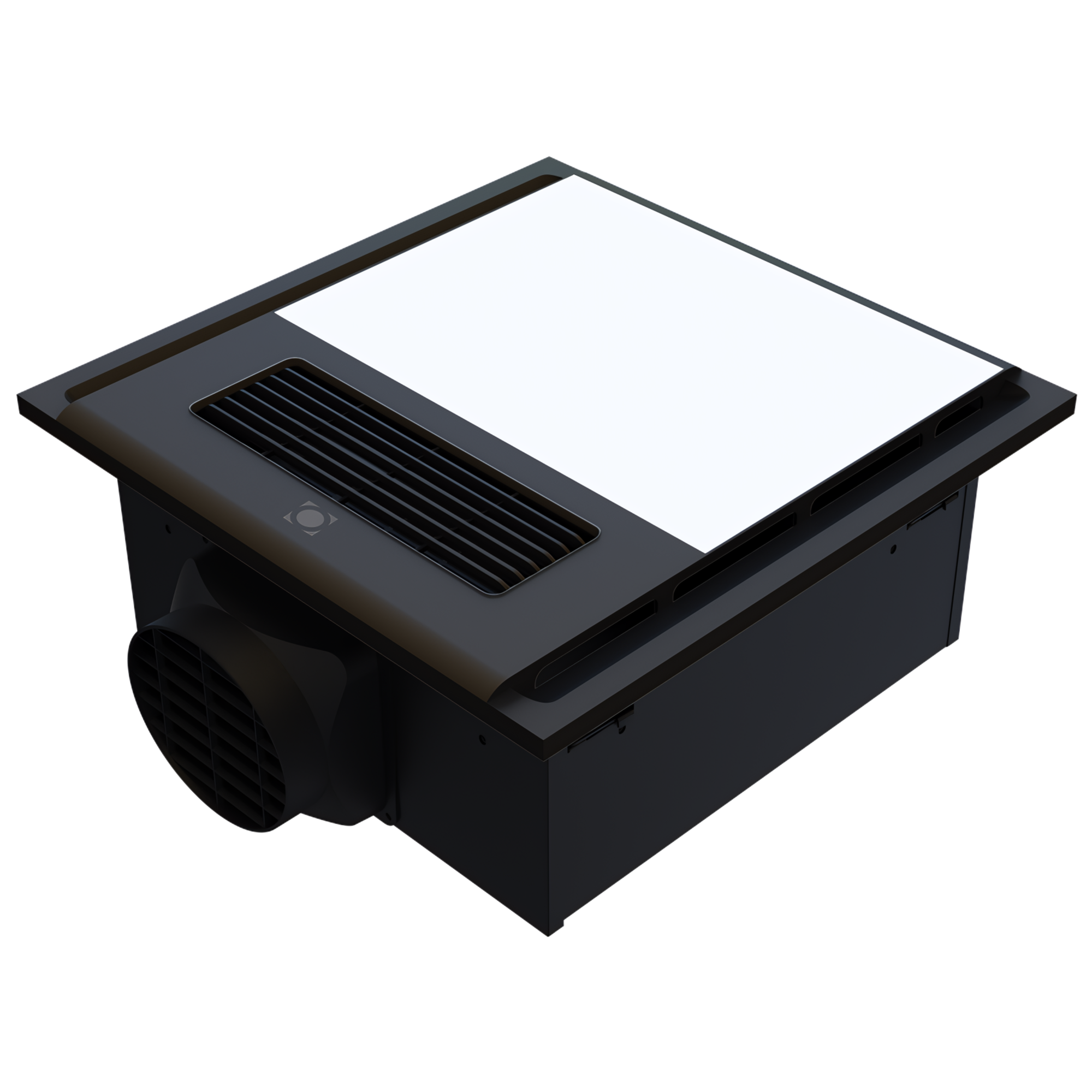 [56025] Domus Heatcore Direct-Fit 4 in 1 Bathroom Heater with Tricolour LED Light (BLACK)