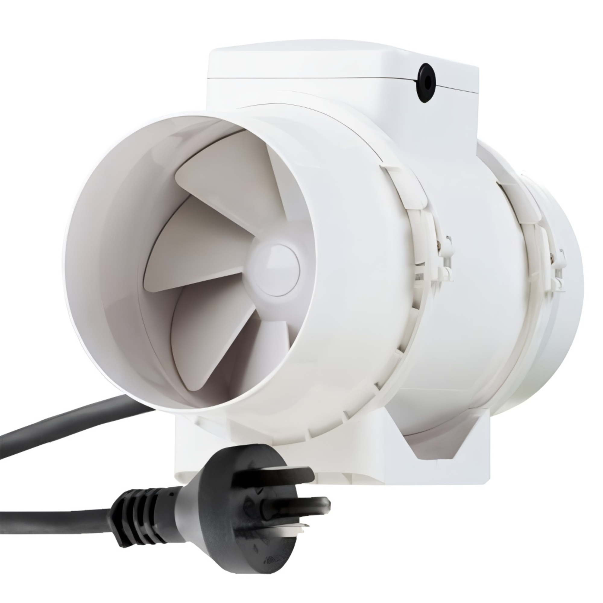 [EXVUTT150RV] Fanco TT Mixflow Inline Exhaust Fan Plug and Play 2-Speed Powerful Quiet