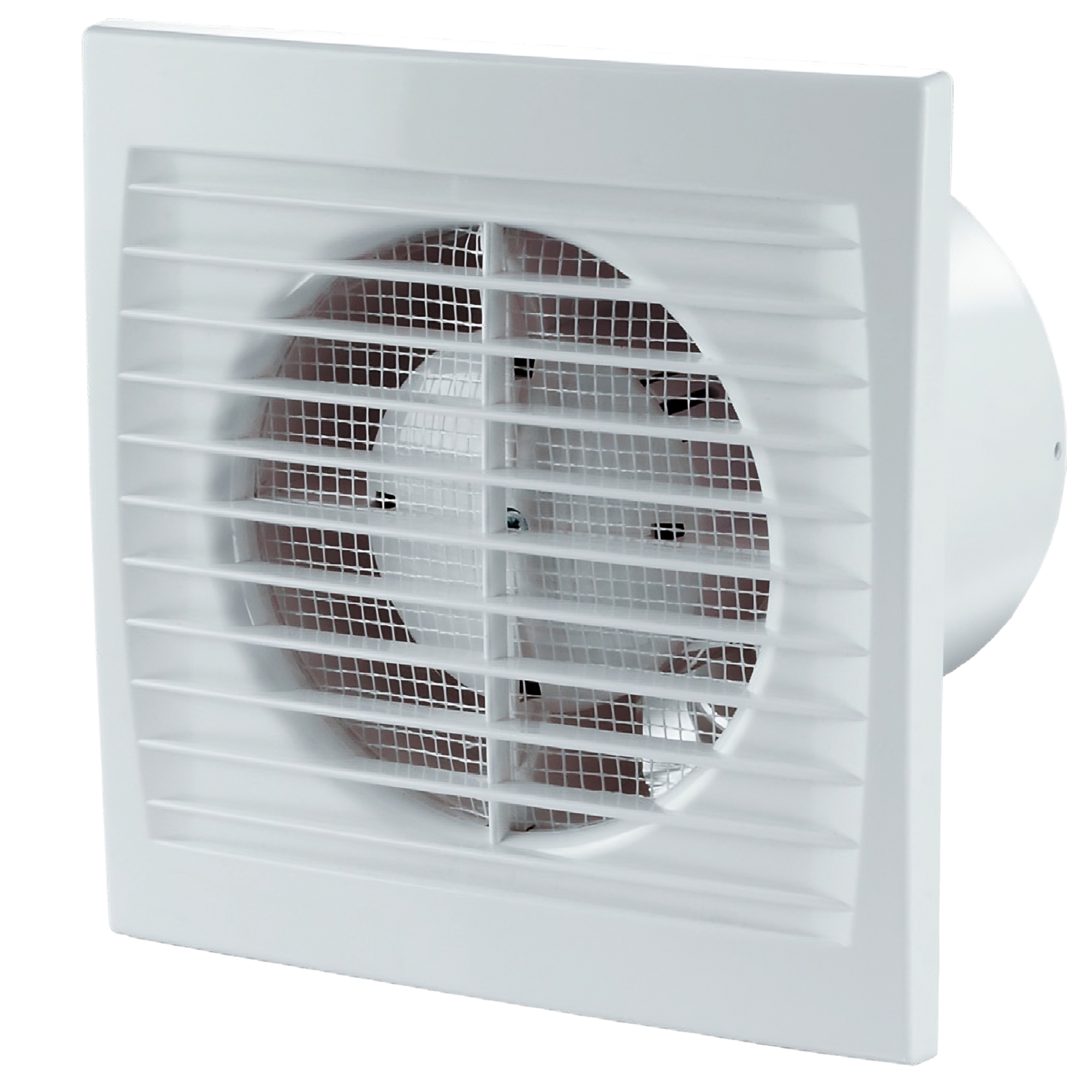 [EMVUSS3] Fanco S Series White Compact Wall/Ceiling Exhaust Fan (150mm)