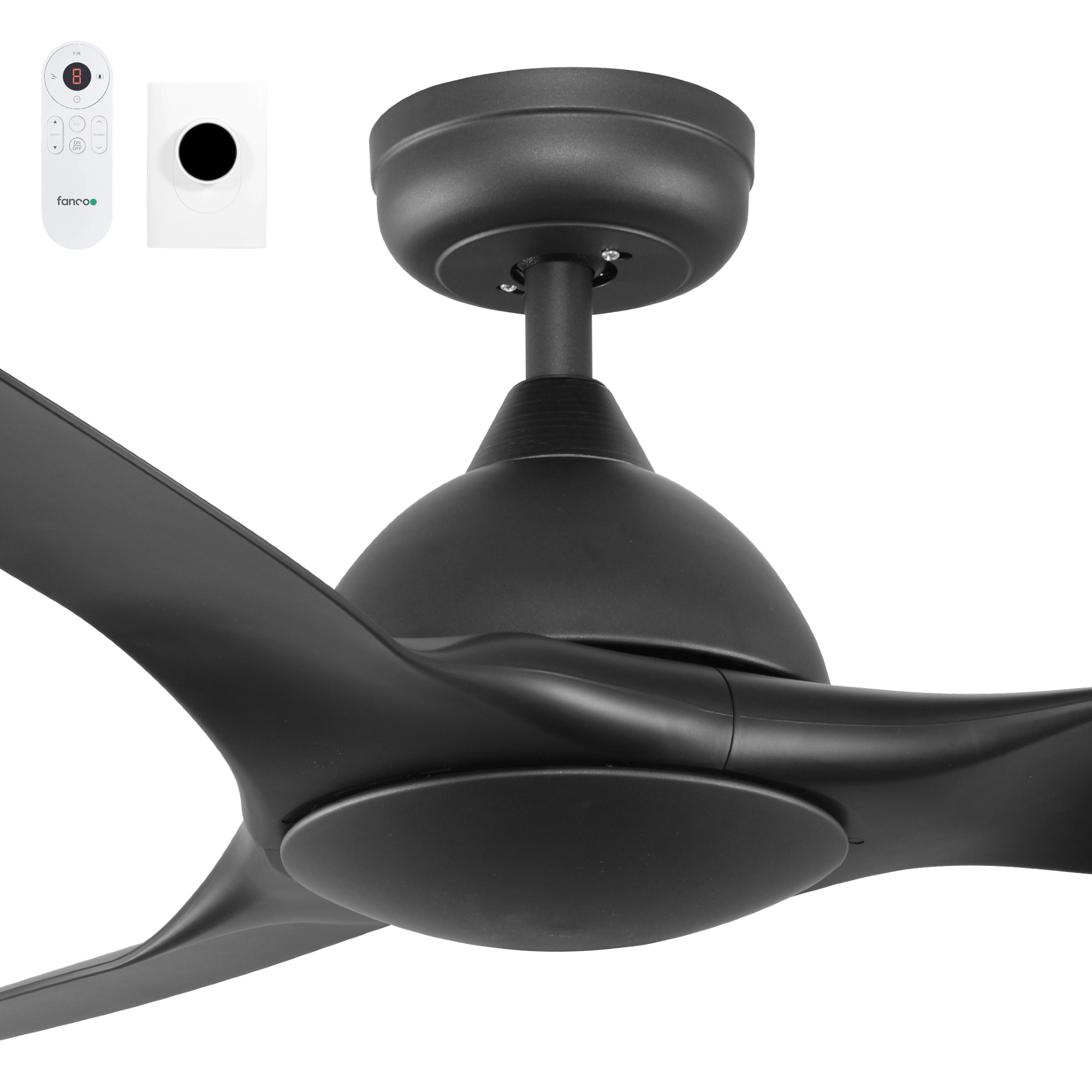 Fanco Horizon Smart 52" DC Ceiling Fan with Wall Control and Remote