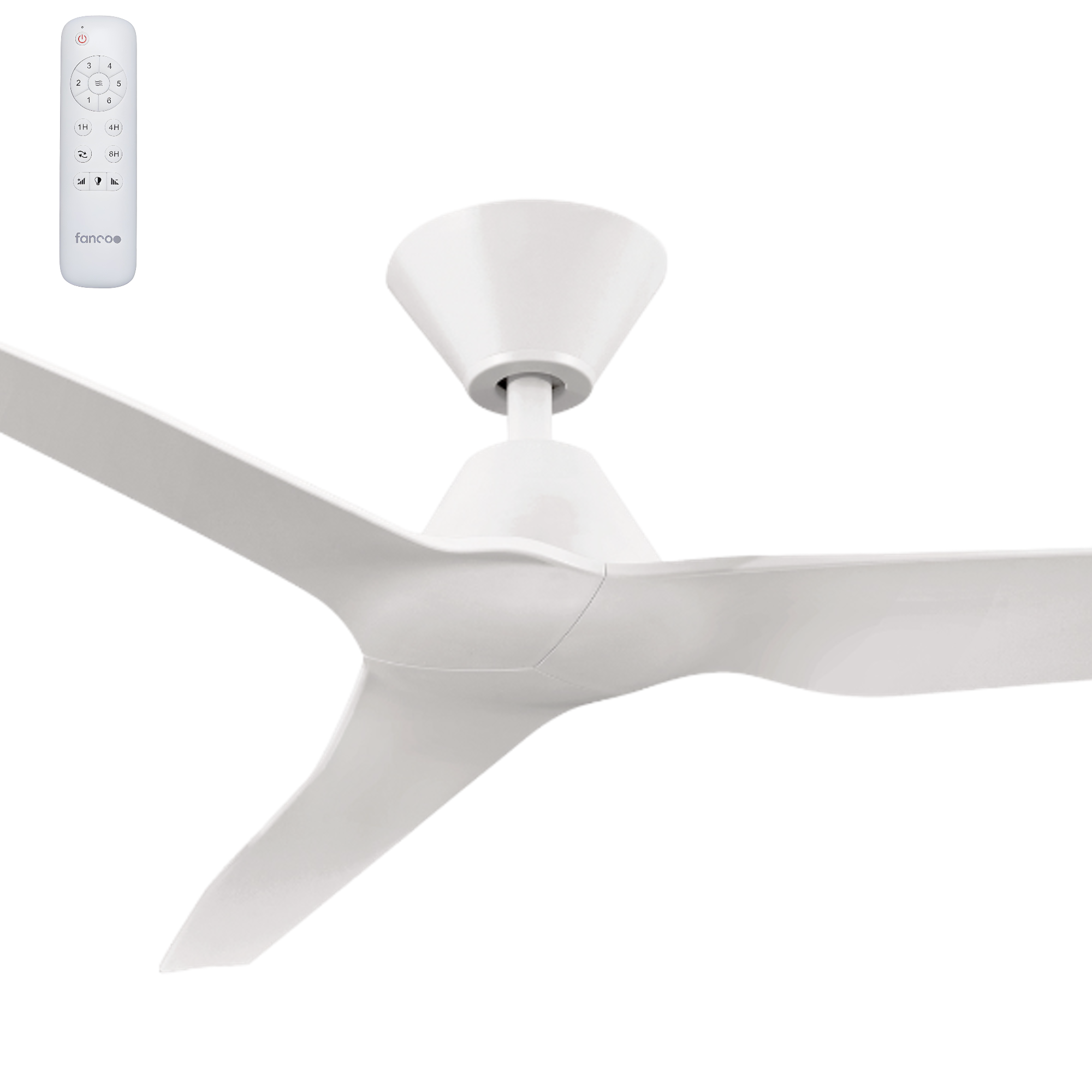 [291724] Fanco Infinity-iD V3 48" DC Ceiling Fan with Remote (white)