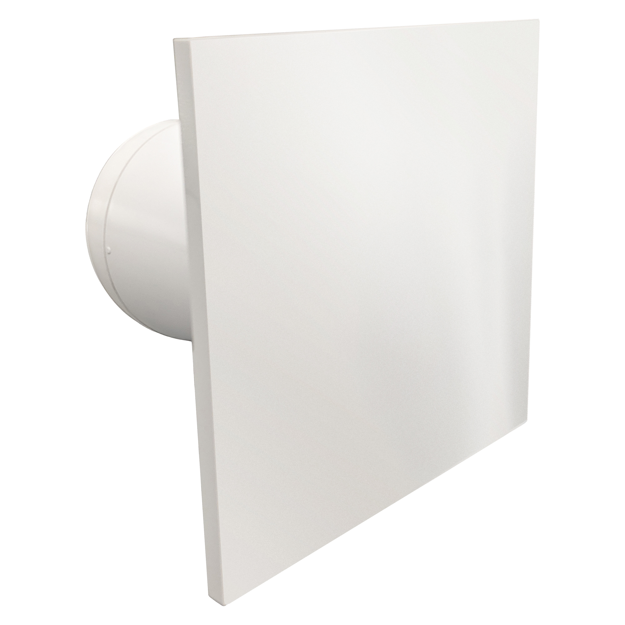[W-EMVUDY11-GWH] Fanco Dynamic 100 Square Wall/Ceiling Exhaust Fan with Gloss Finish