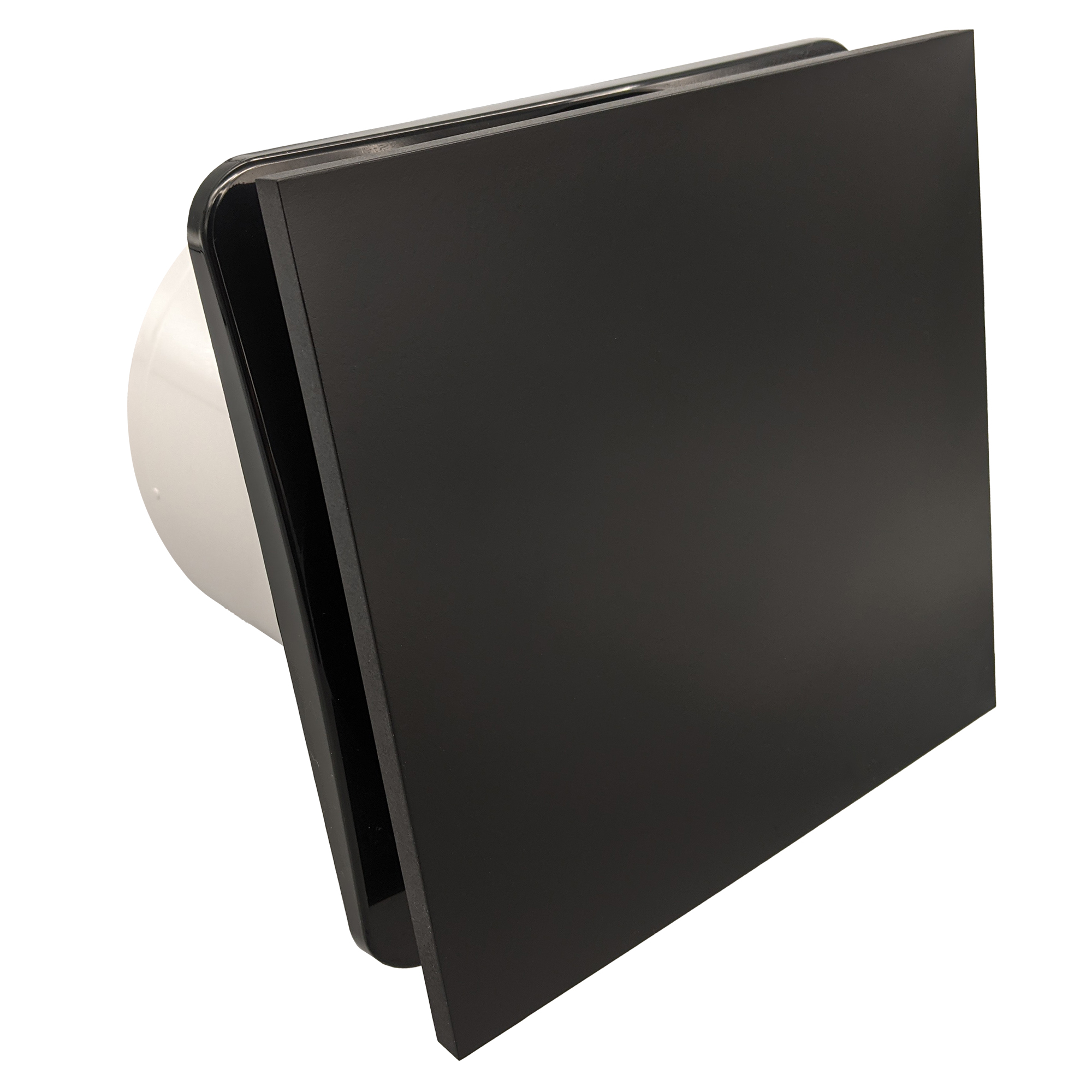 [W-EMVUDY13-MBL] Fanco Dynamic 150 Square Wall/Ceiling Exhaust Fan with Matte Finish (Black)