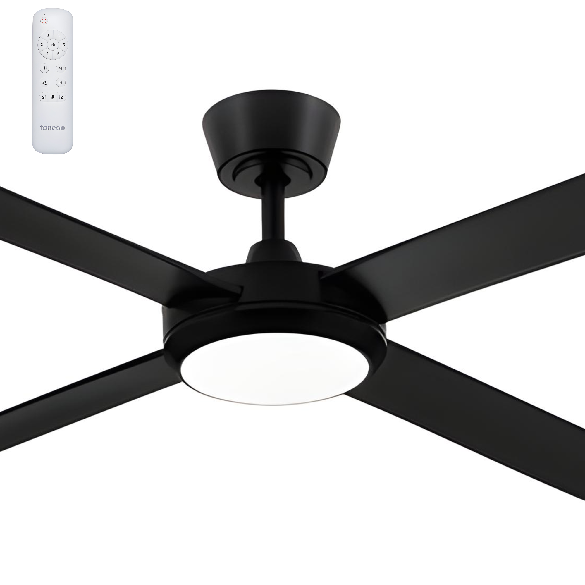 [CFFCES54LBL F1141/202C] Fanco Eco Silent Pro 56" DC Ceiling Fan with 3CCT LED Light and Remote