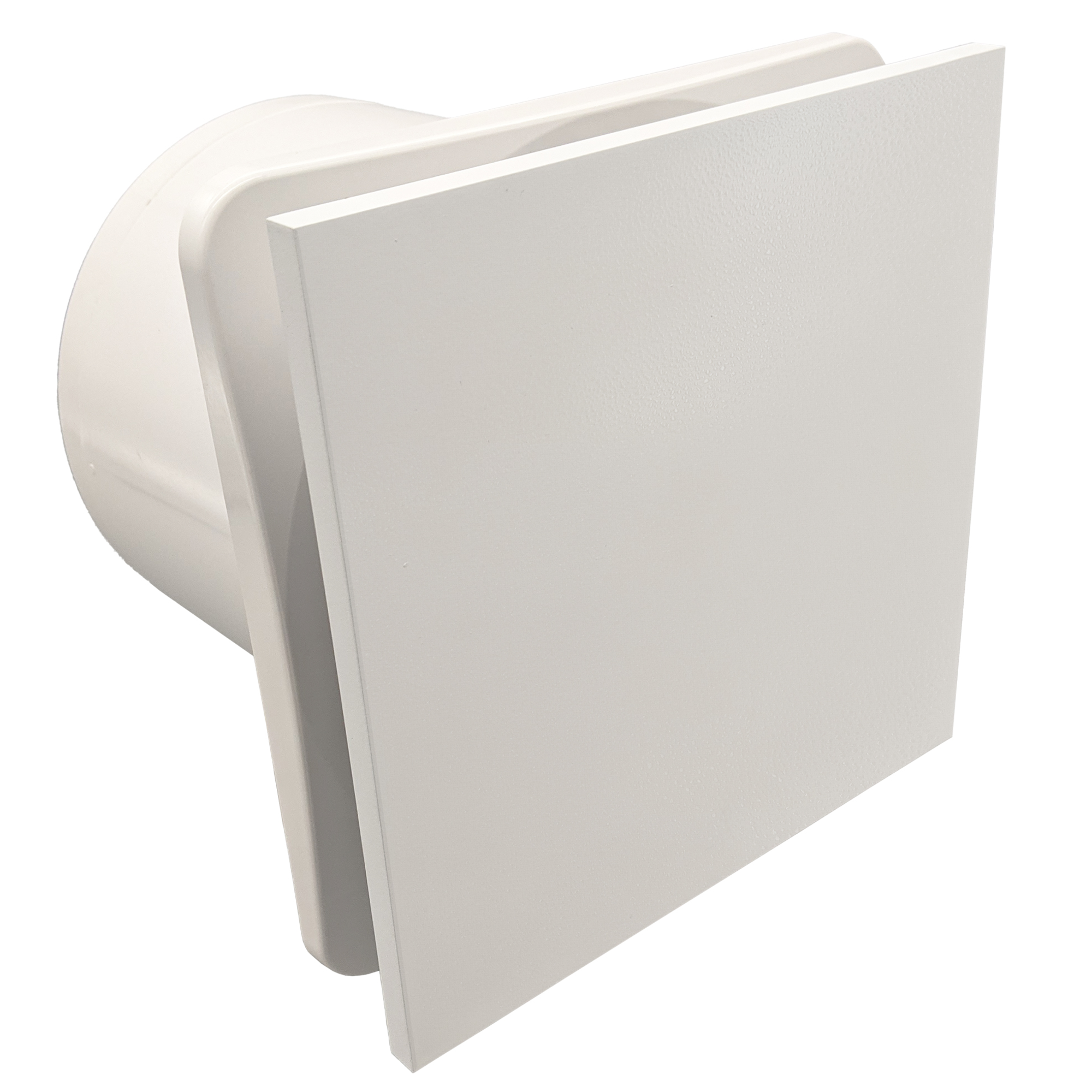 [W-EMVUDY12-MWH] Fanco Dynamic 125 Square Wall/Ceiling Exhaust Fan with Matte Finish