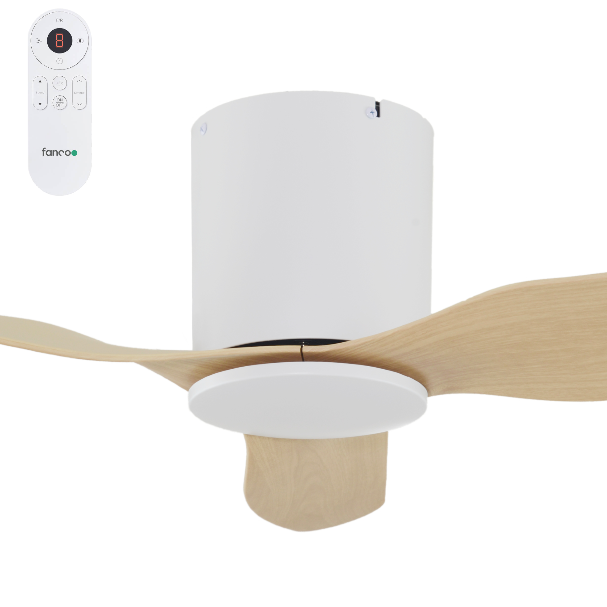 Fanco Studio 42" Low Profile Smart DC Ceiling Fan with Remote