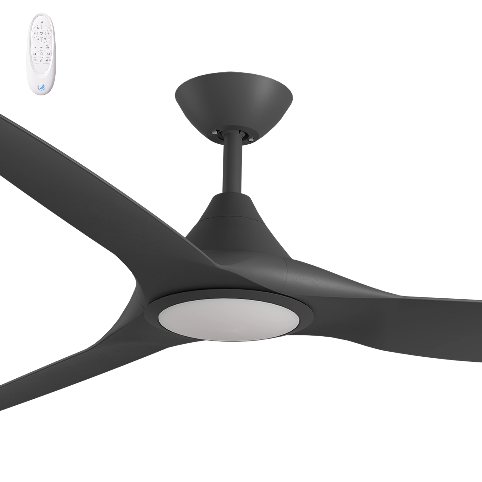 Calibo Smart CloudFan 60" (1520mm) ABS DC Ceiling Fan with 20W CCT LED Light and Remote