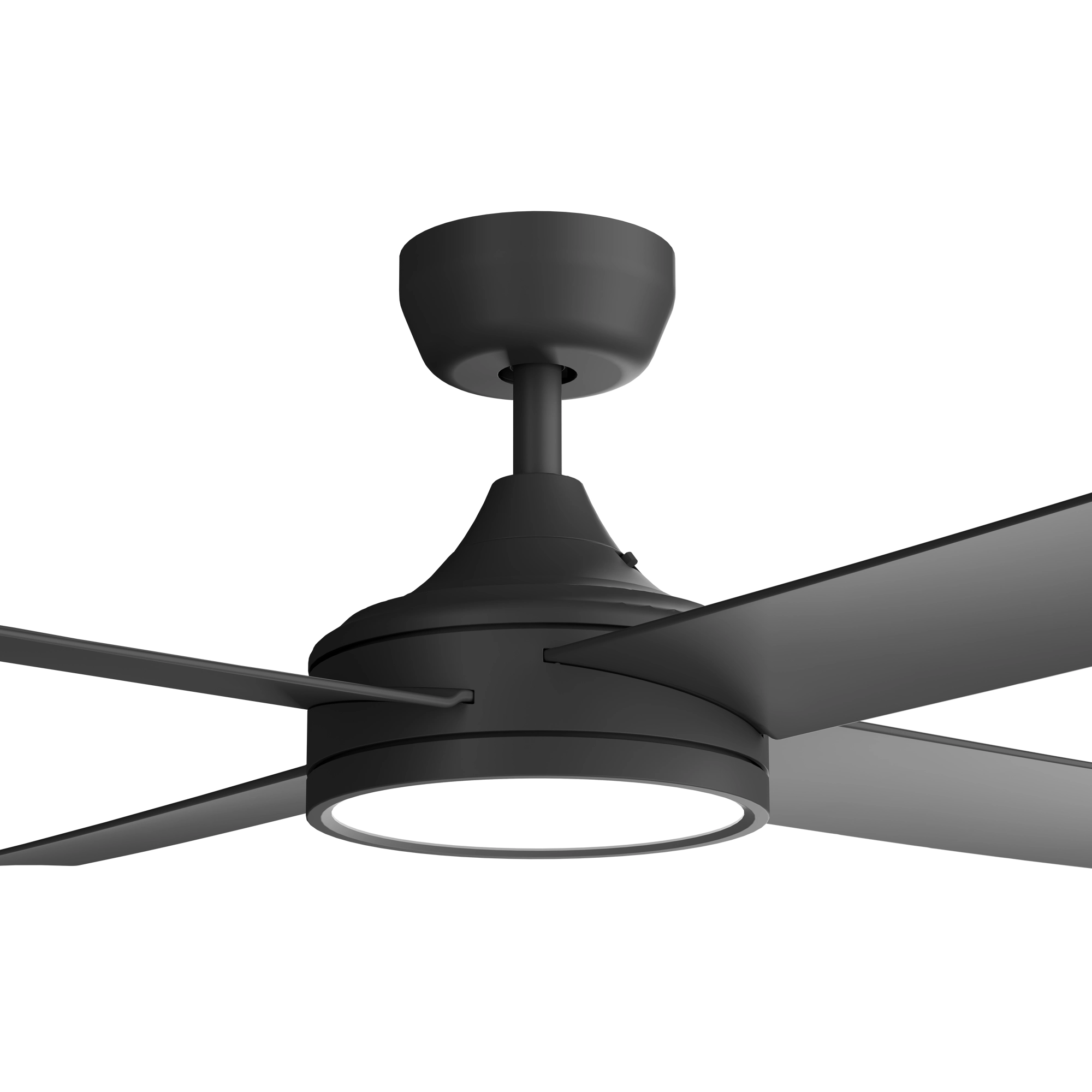 [BAP-448-BK-L] Calibo Breeze Silent Pro 48" AC Ceiling Fan with 3CCT LED and Wall Control (BLACK)