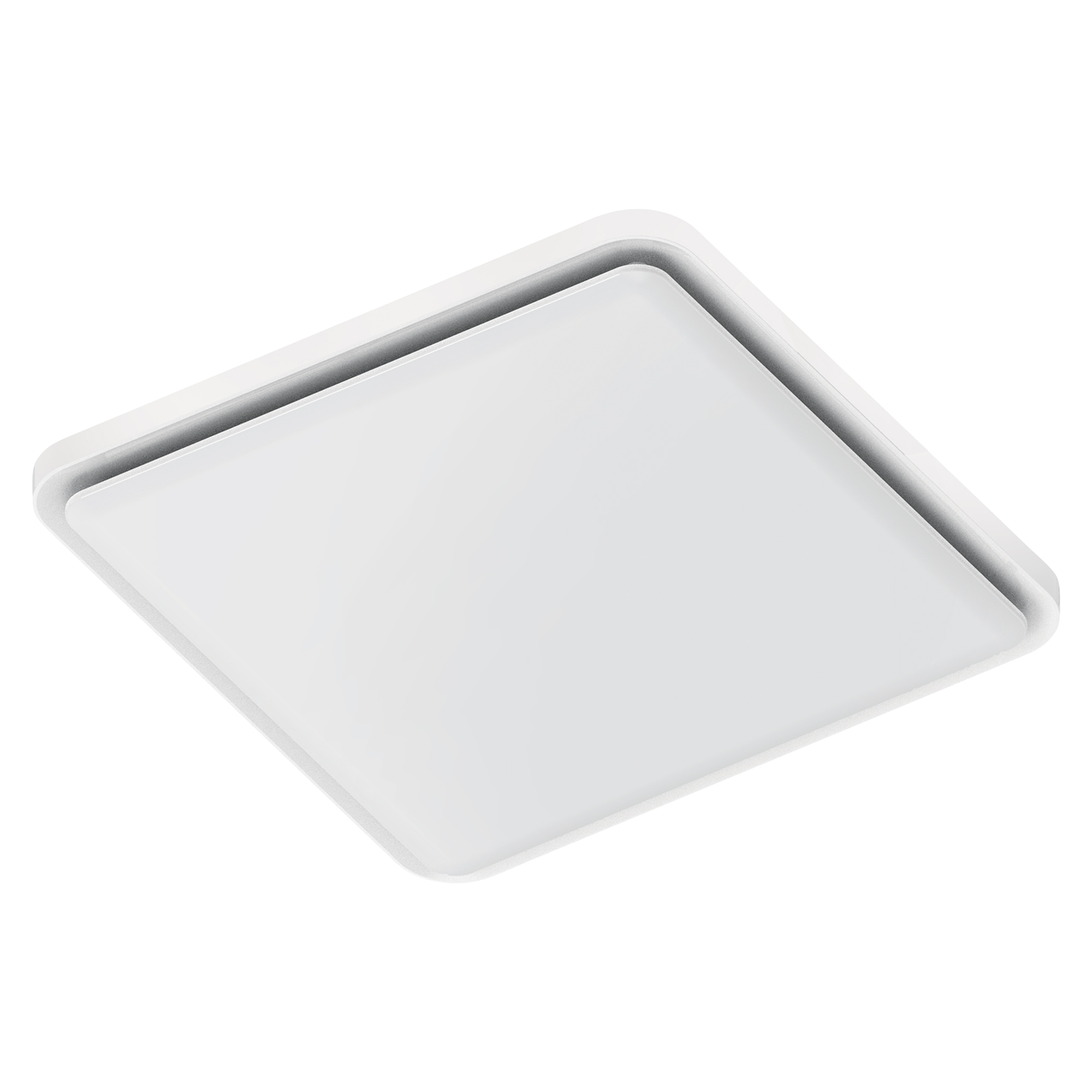 [MXFSS25W] Martec White Saturn DIY Square Bathroom Exhaust Fan With Flex & Plug (Large)