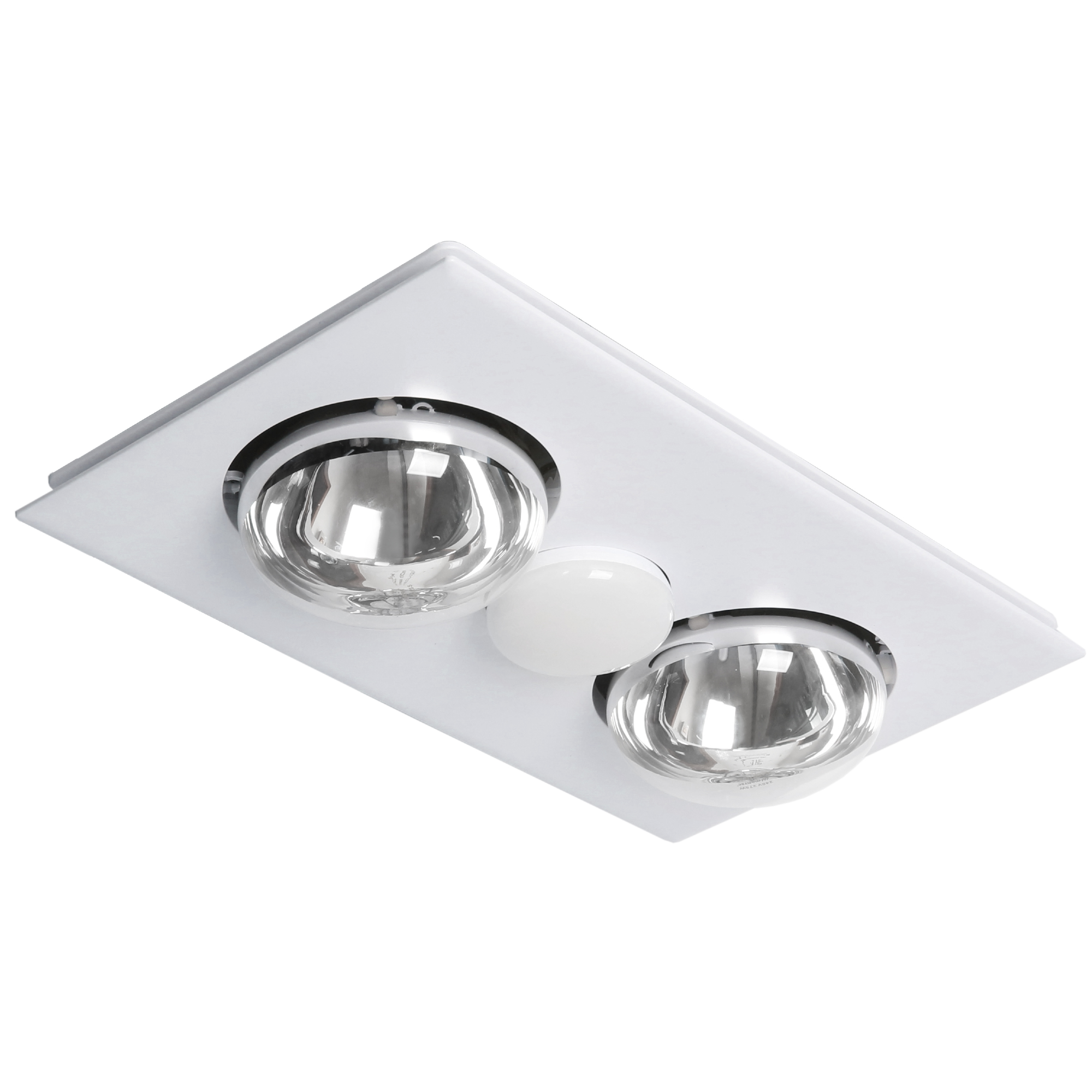 [MBHS2LW] Martec Striker 2 Panel 3 in 1 Bathroom Exhaust Fan and Heater with Tricolour LED Light