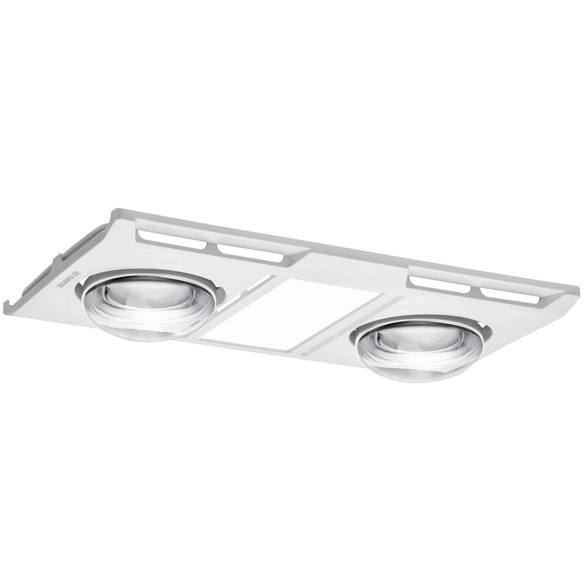 [MBHN2LW] Martec Profile Panel 2 Bathroom 3 in 1 Exhaust Fan with LED Light and Heat