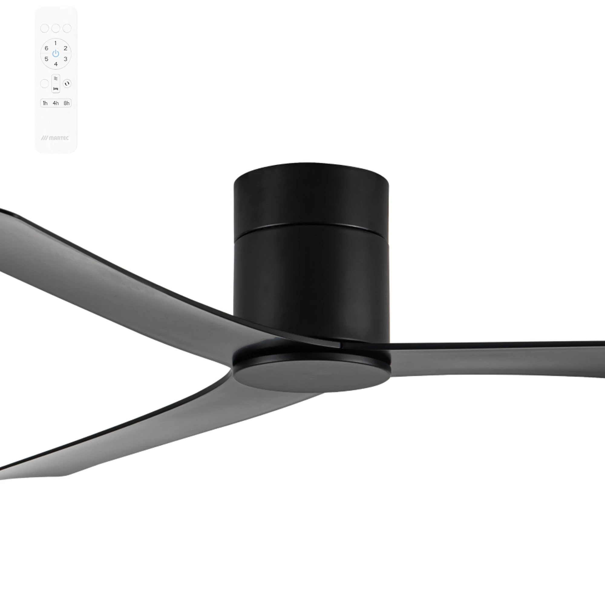[MDCM133M] Martec Metro 52" DC Smart Ceiling Fan with Remote Control (Black)