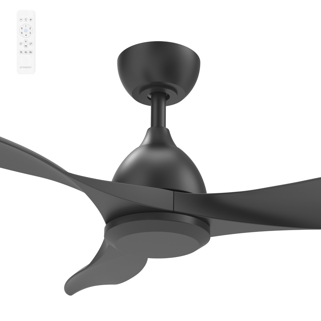 [MSDC103M] Martec Smart Scorpion 42" DC Ceiling Fan With Remote (Black)