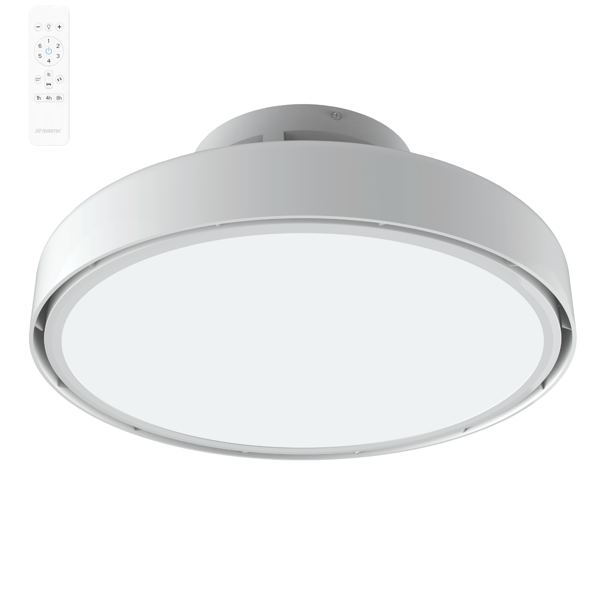 [MFDC480W] Martec Fantom Bladeless DC Smart Ceiling Fan with LED Light and WiFi Remote