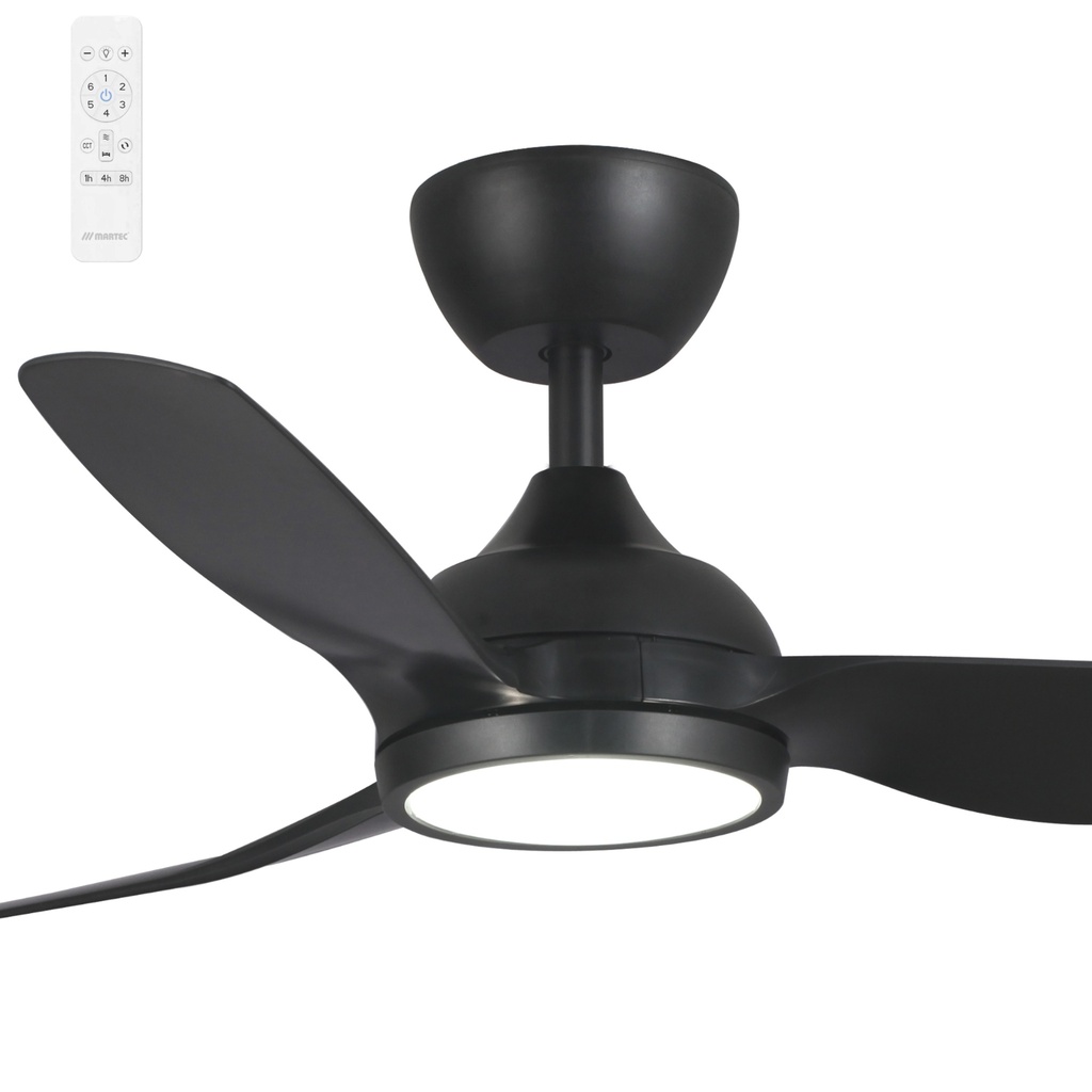[MDDC1333M] Martec Daytona 52" (1320mm) IP55 Smart WiFi DC Ceiling Fan with 24W CCT LED Light and Remote