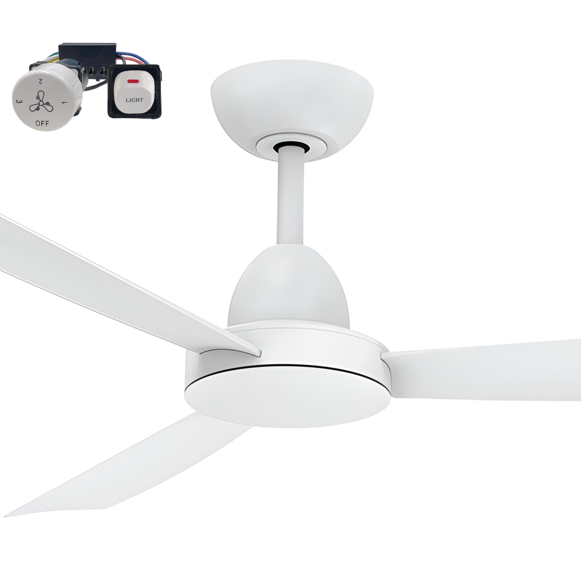 [MLDC123W] Martec Legend 48" DC Ceiling Fan with Wall Control