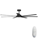 Alula SMART DC Ceiling Fan by Calibo – Black 80″