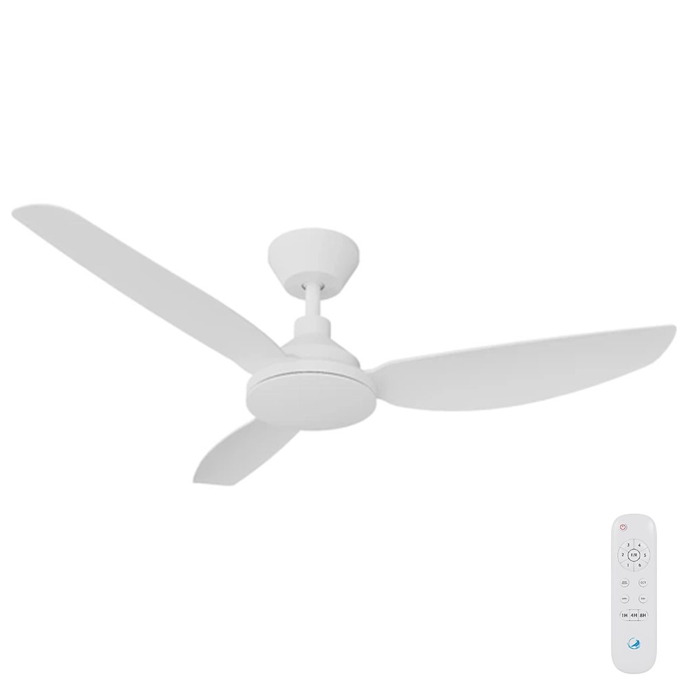 Clayfield DC Ceiling Fan by Calibo – White 48″