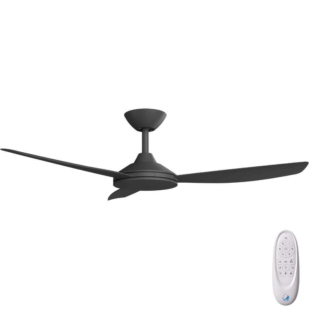 Condor DC SMART Ceiling Fan by Calibo – Black 48″