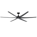 Glide DC Ceiling Fan by Domus – Black 80″