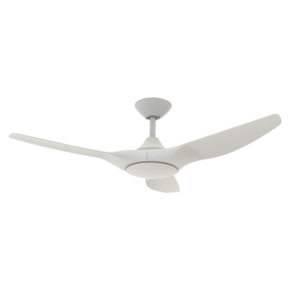 Strike DC Ceiling Fan by Domus – White 48″