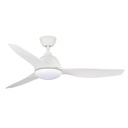 Breeze AC Ceiling Fan by Fanco with LED Light – White 48″