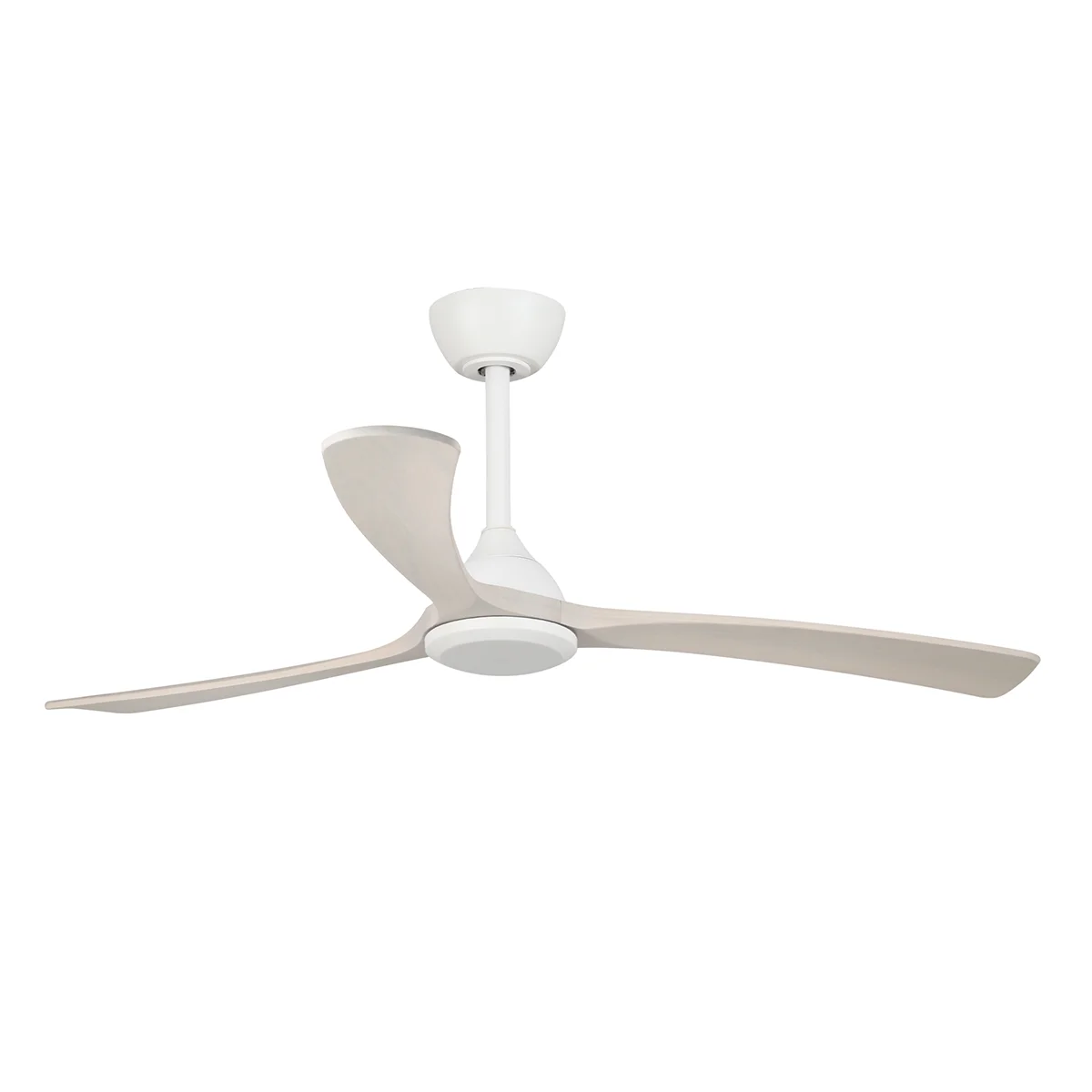 [CFFCSA22WH] Sanctuary DC Ceiling Fan by Fanco – White with Whitewash Blades 52″