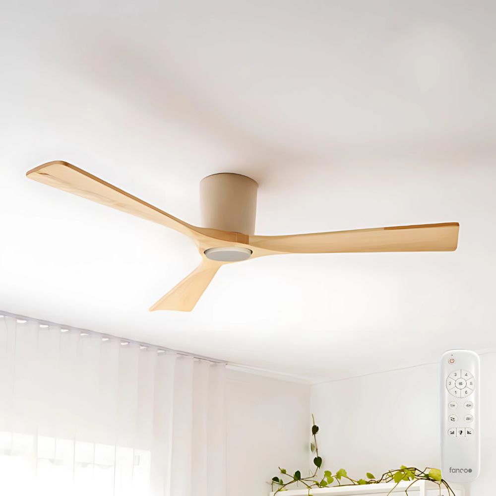 EarthFirst Gaia DC Ceiling Fan with Base Cap by Fanco – 54″