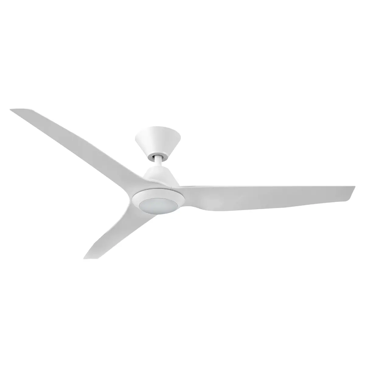 [CFFCINID34LWH] Infinity-iD DC Ceiling Fan by Fanco with LED Light & Remote- White 54″