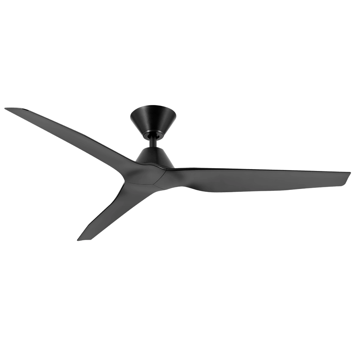 [CFFCINID34BL] Infinity-iD DC Ceiling Fan by Fanco with Remote – Black 54″