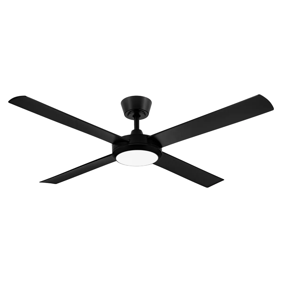 Eco Silent Pro DC Ceiling Fan by Fanco with LED Light – Black 56″