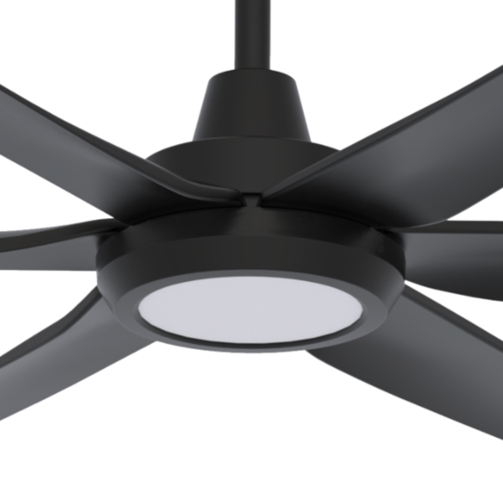 [60162] Domus 18W CCT Light Kit for Glide DC Ceiling Fan (Black)