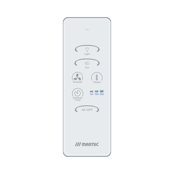 [MBHPTKIT] 4-in-1 Bathroom Heater Remote Control KIT
