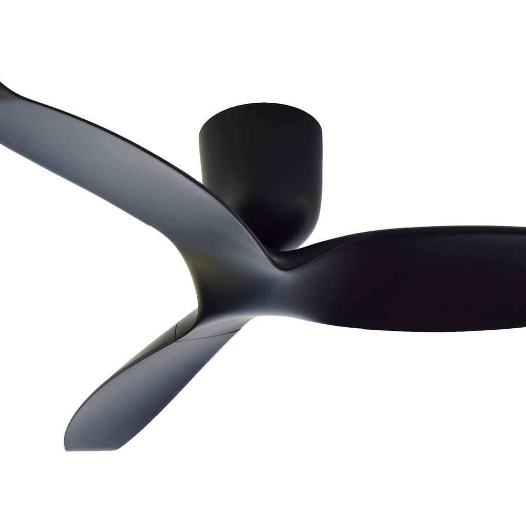 [PL360BLK] Aeratron AE3+ 3 Blade 60" DC Ceiling Fan With Remote (Black)