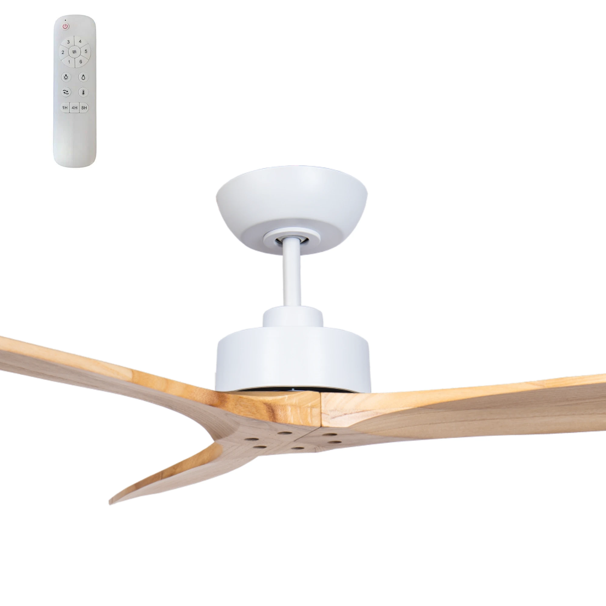 Fanco Wynd 54" DC Ceiling Fan with Remote (white)