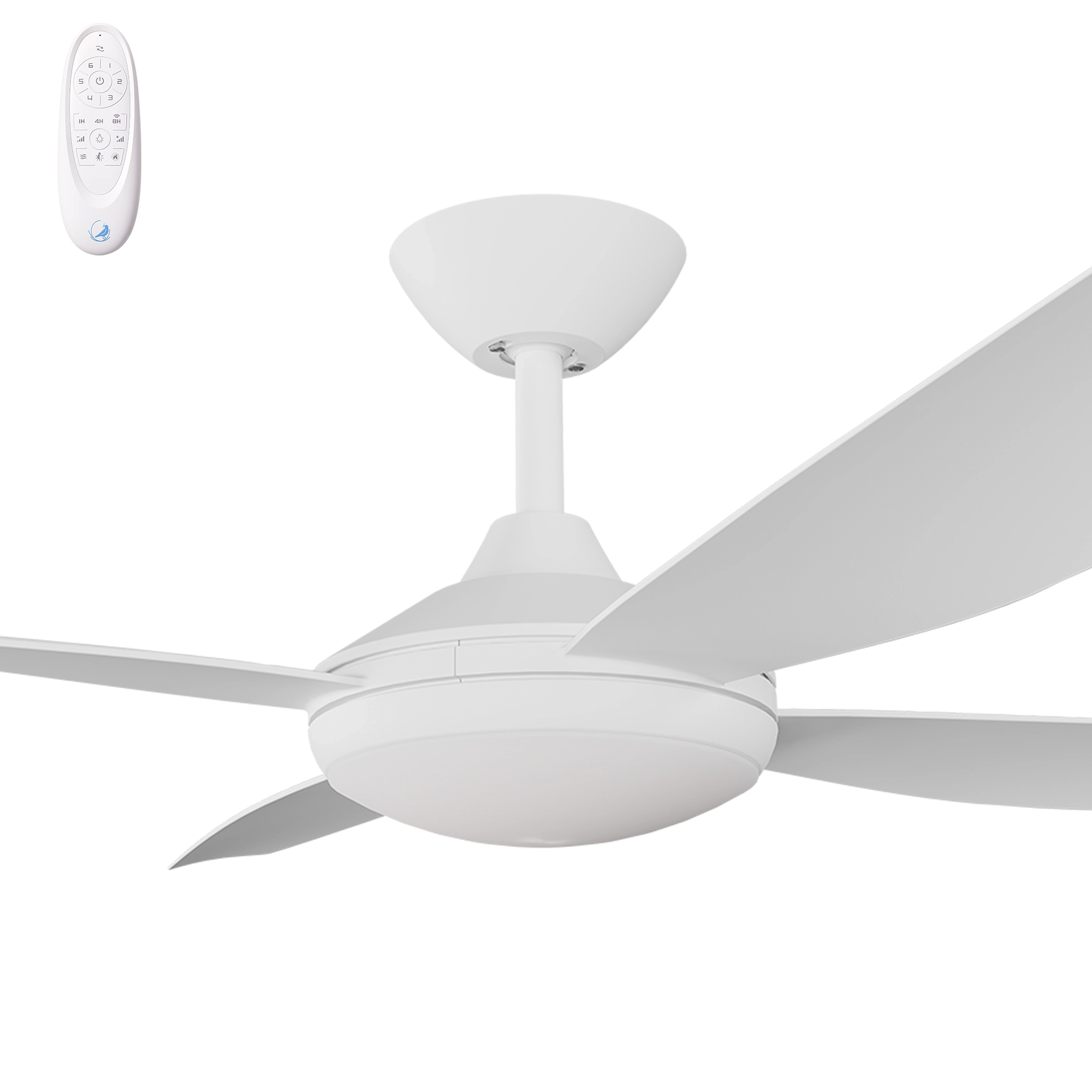 Calibo Vanga 52" DC Smart Ceiling Fan with LED Light and Remote Control