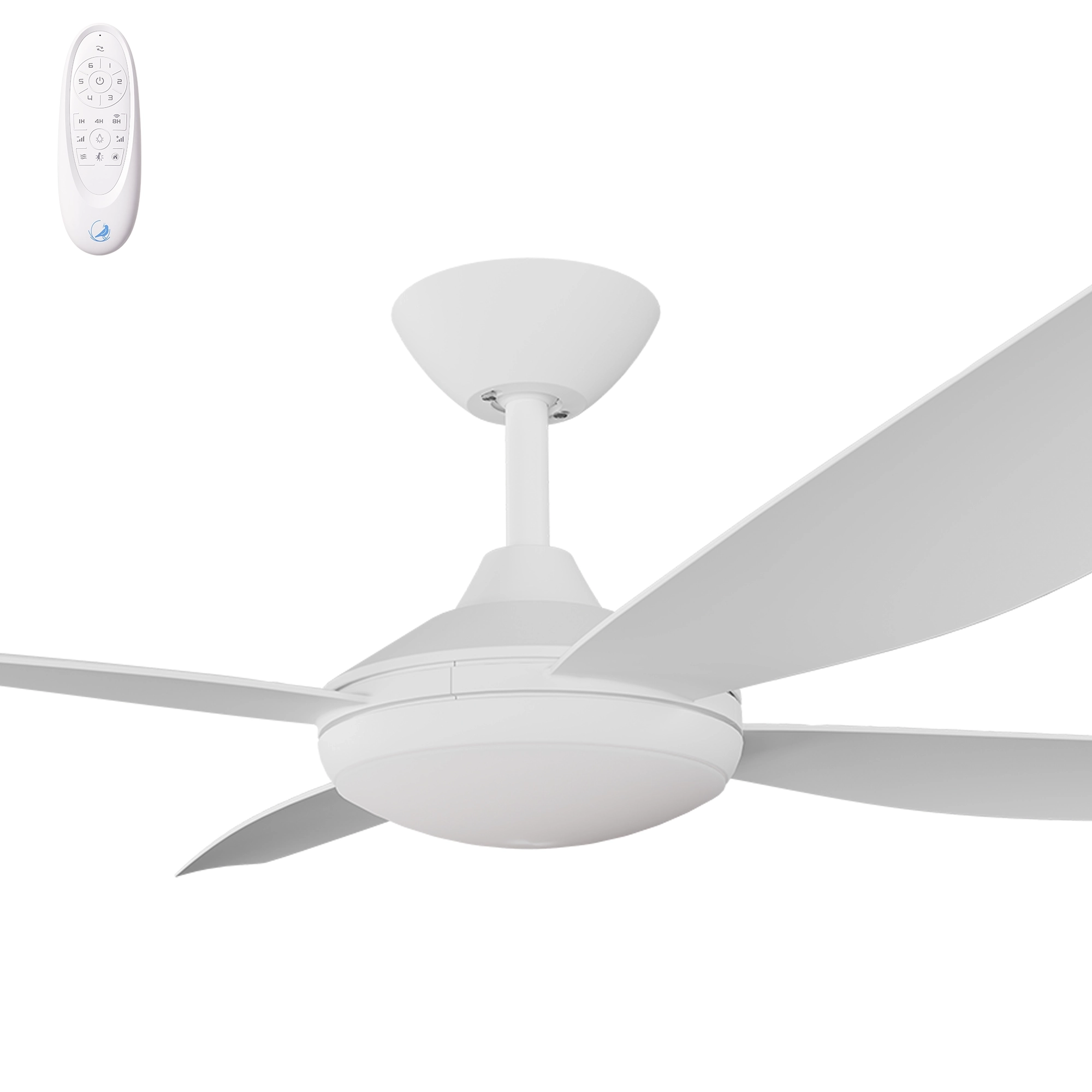 Calibo Vanga 56" DC Smart Ceiling Fan with LED Light and Remote Control