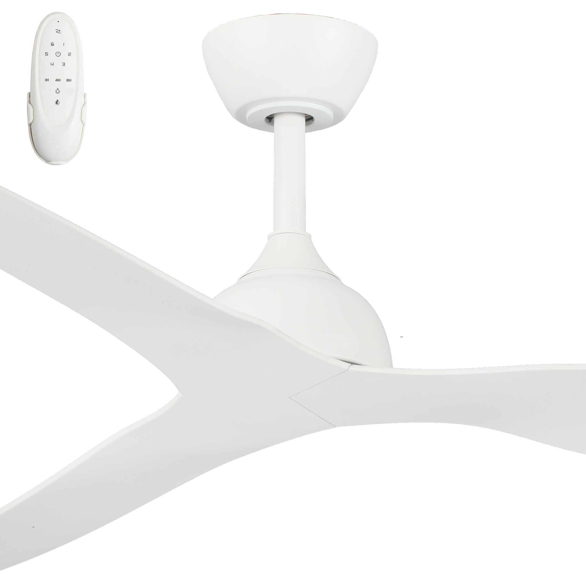 Fanco Eco Style DC 52" Ceiling Fan With Remote
