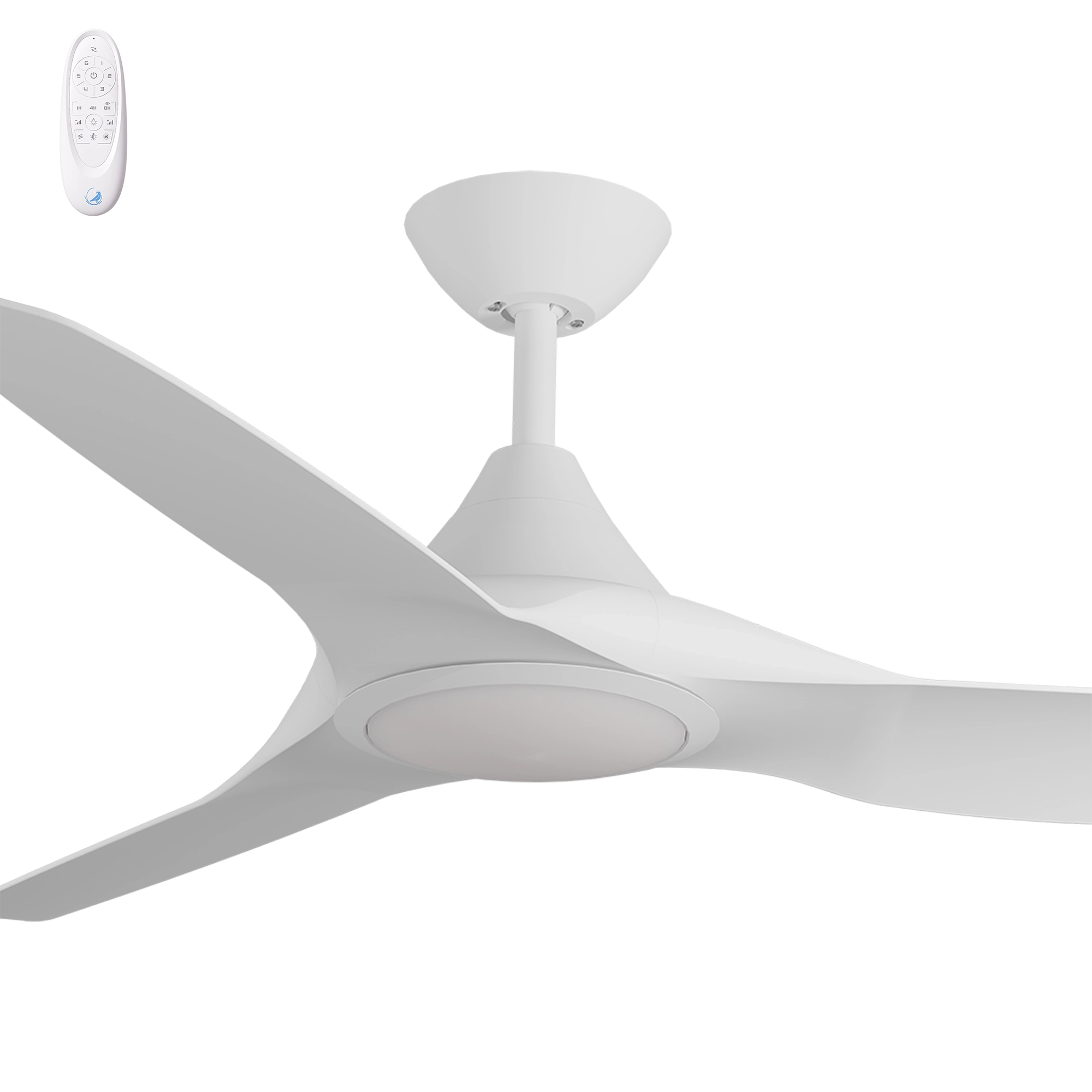 Calibo Smart CloudFan 52" (1300mm) ABS DC Ceiling Fan with 20W CCT LED Light and Remote
