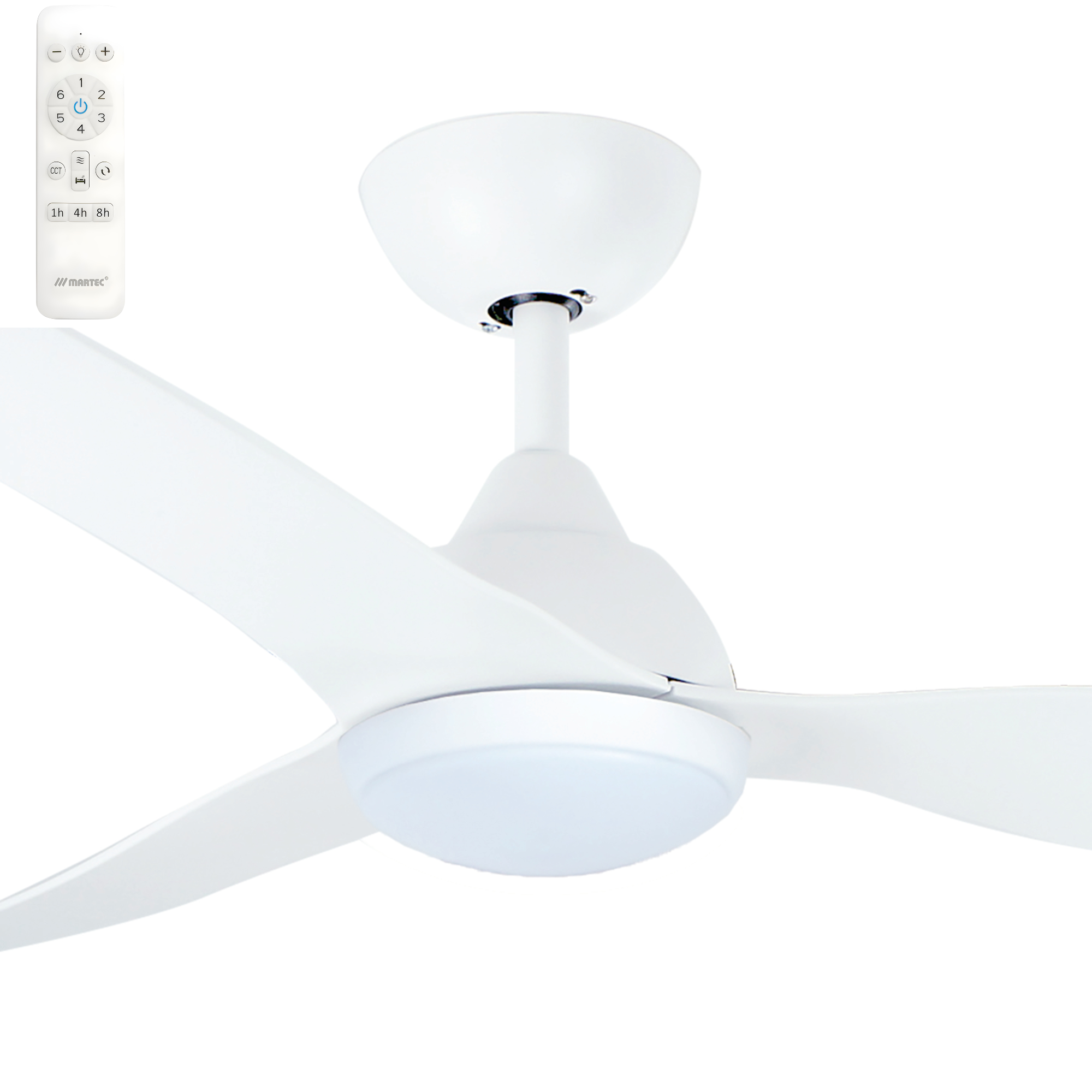 Martec Avoca 48" DC Smart WiFi Ceiling Fan with LED Light and Remote