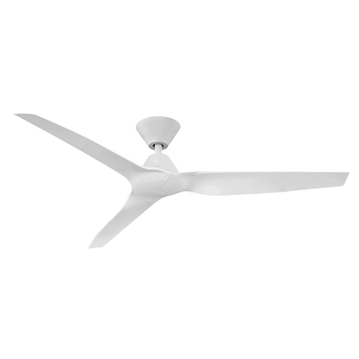 Fanco Infinity-iD DC Ceiling Fan with Remote – White 54″