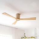 EarthFirst Gaia DC Ceiling Fan with Base Cap by Fanco – 54″